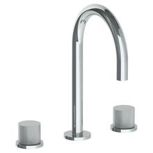 Watermark 22-2-TIA-PC - Deck Mounted 3 Hole Gooseneck Lavatory Set