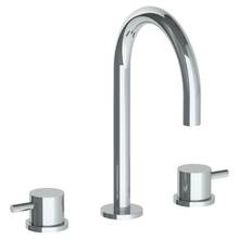 Watermark 22-2-TIB-PC - Deck Mounted 3 Hole Gooseneck Lavatory Set