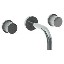 Watermark 22-2.2S-TIA-PC - Wall Mounted 3 Hole Lavatory Set with 6'' Spout