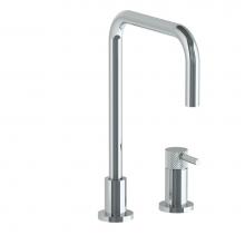 Watermark 22-7.1.3-TICV-PC - Deck Mounted 2 Hole Square Top Kitchen Faucet