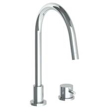 Watermark 22-7.1.3G-TIB-UPB - Deck Mounted 2 Hole Gooseneck Kitchen Faucet