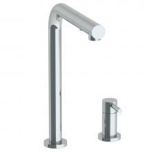 Watermark 22-7.1.3P1-TIBV-PC - Deck Mounted 2 Hole Square Top Kitchen Faucet with Pull Out Spray