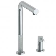 Watermark 22-7.1.3P1-TICV-PC - Deck Mounted 2 Hole Square Top Kitchen Faucet with Pull Out Spray
