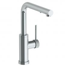 Watermark 22-7.3P3-TIC-PC - Deck Mounted 1 Hole Square Top Kitchen Faucet with Pull Out Spray - Low Spout