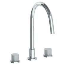 Watermark 22-7G-TIA-PC - Deck Mounted 3 Hole Gooseneck Kitchen Faucet