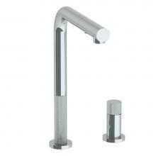Watermark 22-9.1.3P1-TIAV-PC - Deck Mounted 2 Hole Square Top Prep Faucet with Pull Out Spray