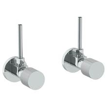 Watermark 22-MAS2-TIA-PC - Lavatory Angle Stop Kit -1/2 IPS x 3/8 OD Compression