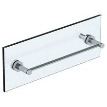 Watermark 23-0.1-6SDP-PC - Loft 2.0 6'' Shower Door Pull  With Knob / Glass Mount Towel Bar with Hook