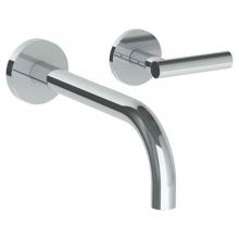 Watermark 23-1.2M-L8-PC - Wall Mounted 2 Hole Lavatory Set with 8 3/4