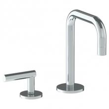 Watermark 23-1.3.18-L8-PC - Deck Mounted 2 Hole Extended Spout Lavatory Set