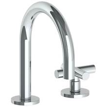 Watermark 23-1.3S-L9-PC - Deck Mounted 2 Hole Gooseneck Lavatory Set with Short Spout