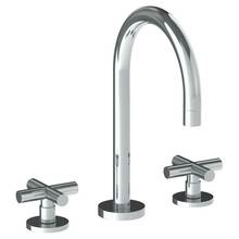 Watermark 23-2-L9-GP - Deck Mounted 3 Hole Gooseneck Lavatory Set