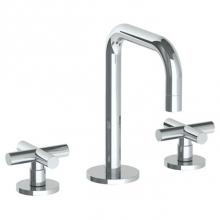 Watermark 23-2.18-L9-PC - Deck Mounted 3 Hole Extended Spout Lavatory Set