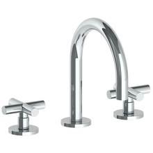 Watermark 23-2S-L9-PC - Deck Mounted 3 Hole Gooseneck Lavatory Set with Short Spout