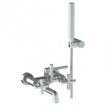 Watermark 23-5.2-L9-PC - Wall Mounted Exposed Bath Set with Hand Shower