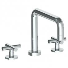 Watermark 23-8.26-L9-PC - Deck Mounted 3 Hole Square Bath set