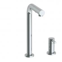 Watermark 23-9.1.3P1-L8V-PC - Deck Mounted 2 Hole Square Top Prep Faucet with Pull Out Spray