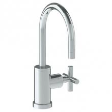 Watermark 23-9.3G-L9-PC - Deck Mounted 1 Hole Gooseneck Bar Faucet