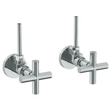Watermark 23-MAS2-L9-PC - Lavatory Angle Stop Kit -1/2 IPS x 3/8 OD Compression