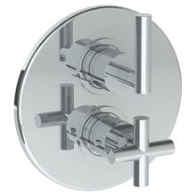 Watermark 23-T20-L8-PC - Wall Mounted Thermostatic Shower Trim with built-in control, 7 1/2'' dia.