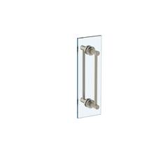 Watermark 25-0.1A-DDP-PC - Urbane 24'' Double Shower Door Pull / Glass Mount Towel Bar