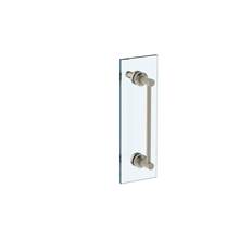 Watermark 25-0.1A-SDP-PC - Urbane 24'' Shower Door Pull  With Knob / Glass Mount Towel Bar with Hook
