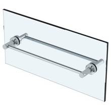 Watermark 25-0.1-6DDP-PC - Urbane 6'' Double Shower Door Pull / Glass Mount Towel Bar