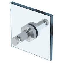 Watermark 25-0.5DDP-PC - Urbane Double Shower Door Knob / Glass Mount Hook