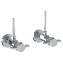 Watermark 25-MAS1-IN16-PC - Lavatory Angle Stop Kit -1/2 Compression x 3/8 OD Compression
