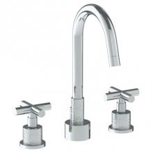 Watermark 27-2X-CL15-PC - Deck Mounted 3 Hole Extended Spout Lavatory Set