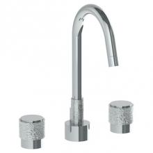 Watermark 27-2X-CL16-PC - Deck Mounted 3 Hole Extended Spout Lavatory Set