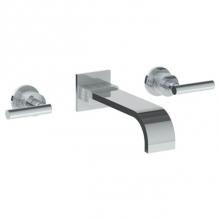 Watermark 27-5-CL14-PC - Wall Mounted 3 Hole Bath Set