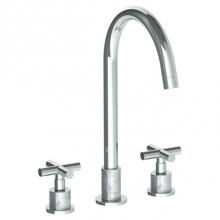Watermark 27-8-CL15-PC - Deck Mounted 3 Hole Bath Set