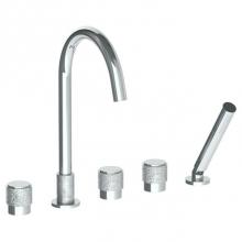 Watermark 27-8.1-CL16-CL - Deck Mounted 5 Hole Bath Set