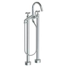 Watermark 27-8.3-CL15-PC - Floor Standing Bath Set with Slim Hand Shower