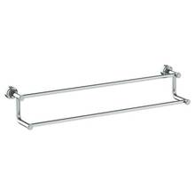 Watermark 29-0.2B-PC - Wall Mounted Double Towel Bar, 30''