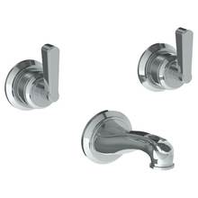 Watermark 29-5-TR14-PC - Wall Mounted 3 Hole Bath Set