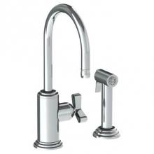 Watermark 29-7.4-TR25-PC - Deck Mounted 2 Hole Kitchen Set - Includes Side Spray