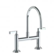 Watermark 29-7.5-TR24-PC - Deck Mounted Bridge Kitchen Faucet