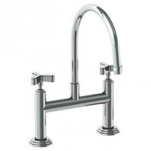 Watermark 29-7.52-TR15-PC - Deck Mounted Bridge Kitchen Faucet