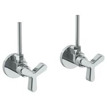Watermark 29-MAS2-TR15-PC - Lavatory Angle Stop Kit -1/2'' IPS x 3/8'' OD Compression