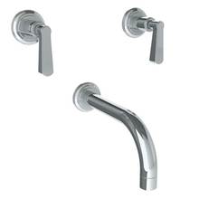 Watermark 30-5-TR24-PC - Wall Mounted 3 Hole Bath Set