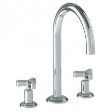 Watermark 30-8-TR25-PC - Deck Mounted 3 Hole Bath Set