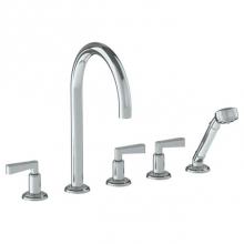 Watermark 30-8.1-TR24-PC - Deck Mounted 5 Hole Bath Set