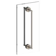 Watermark 31-0.1A-DDP-PC - Brooklyn 24'' Double Shower Door Pull / Glass Mount Towel Bar