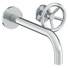 Watermark 31-1.2L-BK-PC - Wall Mounted 2 Hole Lavatory Set with 11 7/8'' Spout