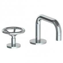 Watermark 31-1.3-BK-PC - Deck Mounted 2 Hole Lavatory Set