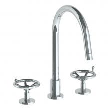 Watermark 31-7G-BKA1-PC - 3 Hole Kitchen Faucet