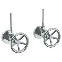 Watermark 31-MAS2-BK-PC - Lavatory Angle Stop Kit -1/2 IPS x 3/8 OD Compression