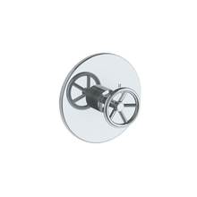 Watermark 31-P80-BK-PC - Wall Mounted Pressure Balance Shower Trim, 7'' dia.